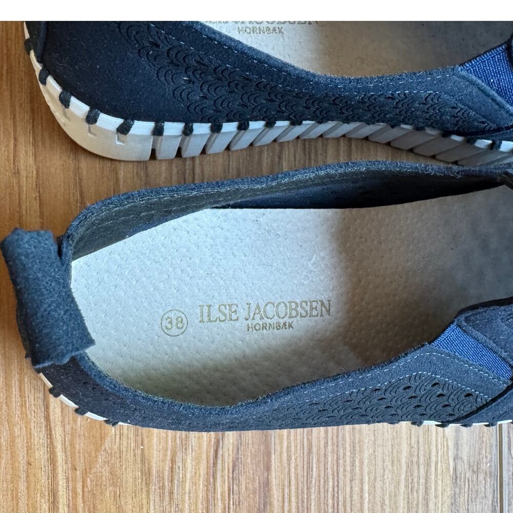 Ilse Jacobson Tulip Platform Shoes in Dark Indigo Size 38 (Size 8 US) - Picture 7 of 8